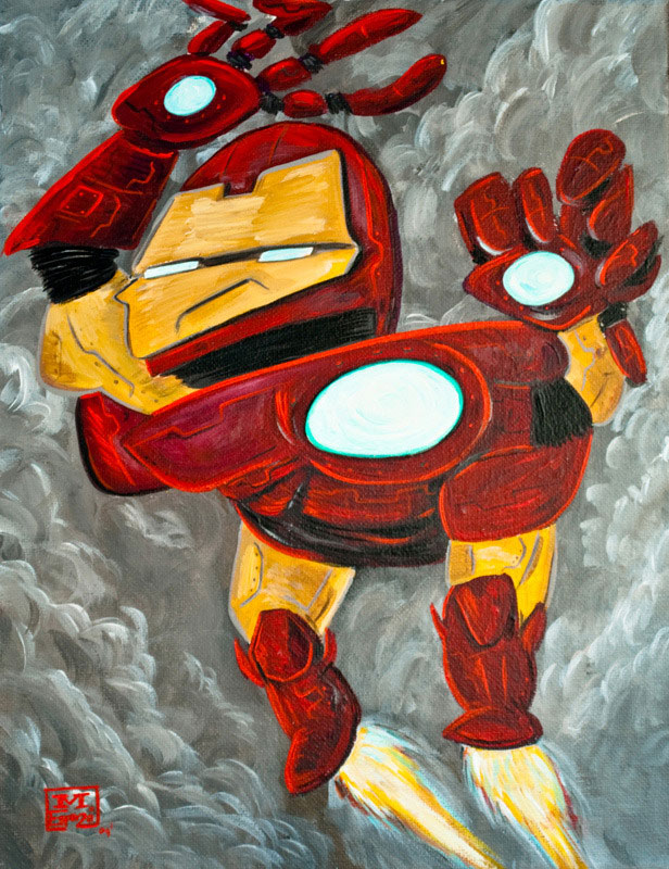 Mike Esparza, Wonder Brother - Iron Man